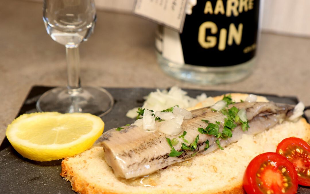 Gijzelaars gin met Hollandse nieuwe