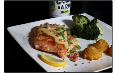 Zalm met mousselinesaus