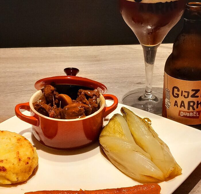 Hertenragout met Gijzelaarke dubbel