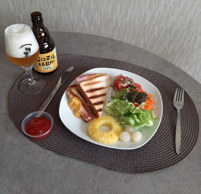 Gijzelaars croque monsieur